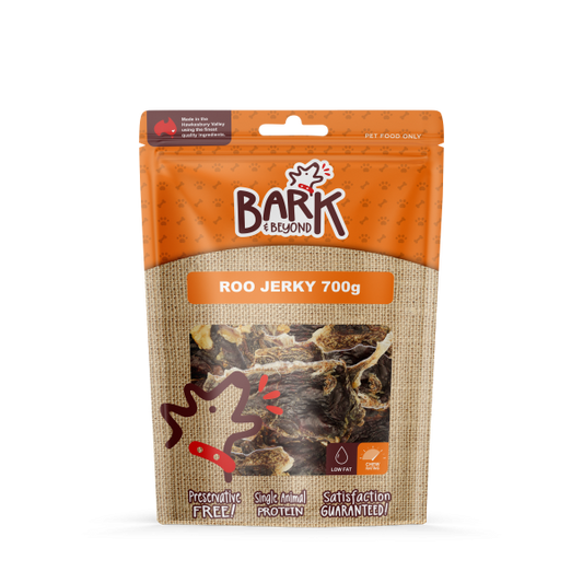 Bark & Beyond Roo Jerky - 700g