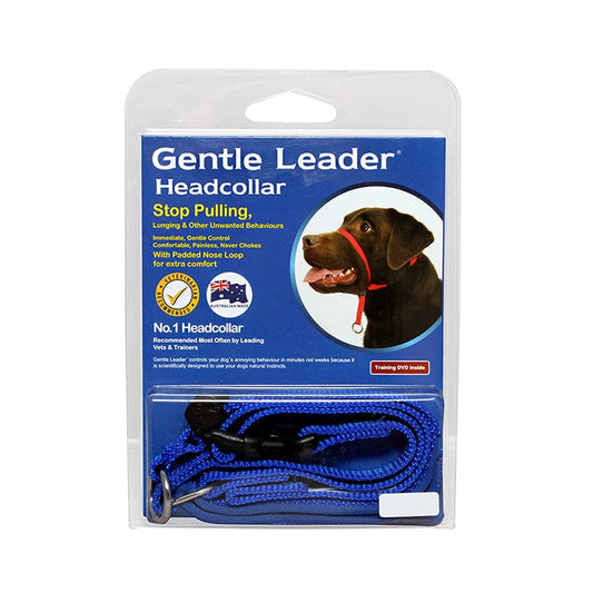 Beau Pets Gentle Leader Headcollar – Blue