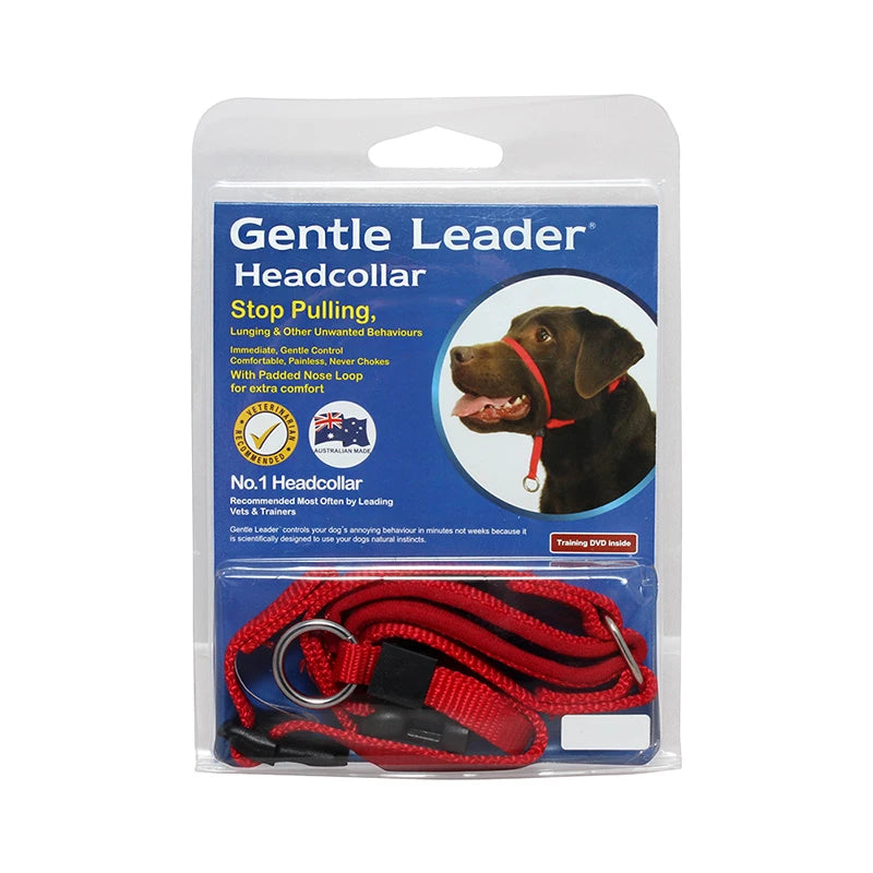Beau Pets Gentle Leader Headcollar – Red