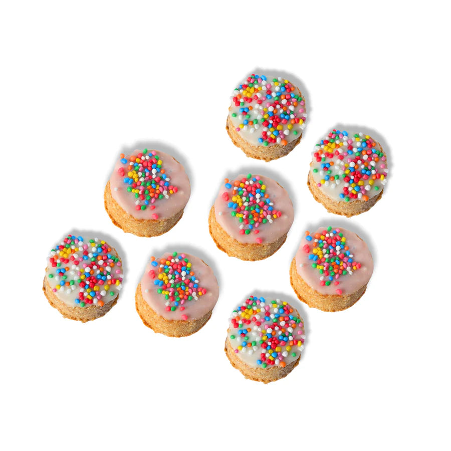 The Pet Project Natural Birthday Cake Cookies - 8 Pack