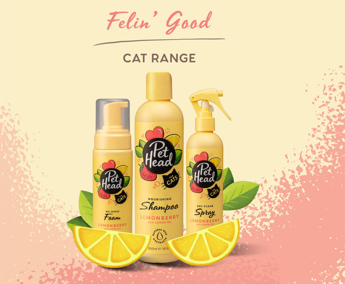 Pet Head - Felin' Good - No Rinse Foam - 200ml