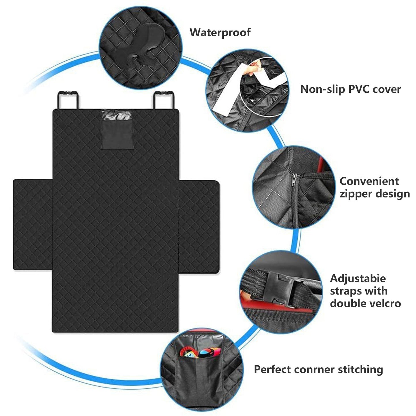 Car Back Seat Cover Waterproof L