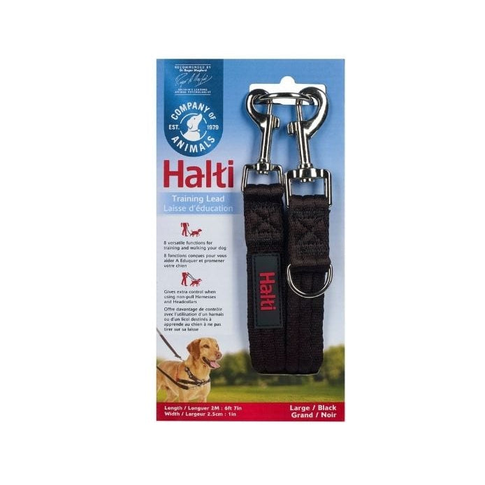 Company of Animals Halti Training Lead - Black