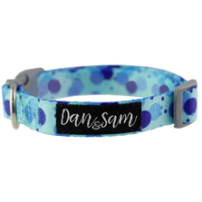Dan & Sam Adjustable Polyester Dog Webbing Collar – Dazzling Dots