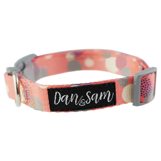 Dan & Sam Adjustable Polyester Dog Webbing Collar – Fabulous