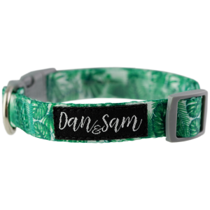 Dan & Sam Adjustable Polyester Dog Webbing Collar – Lahana