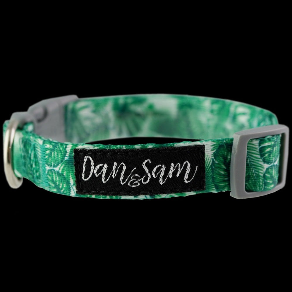 Dan & Sam Adjustable Polyester Dog Webbing Collar – Lahana