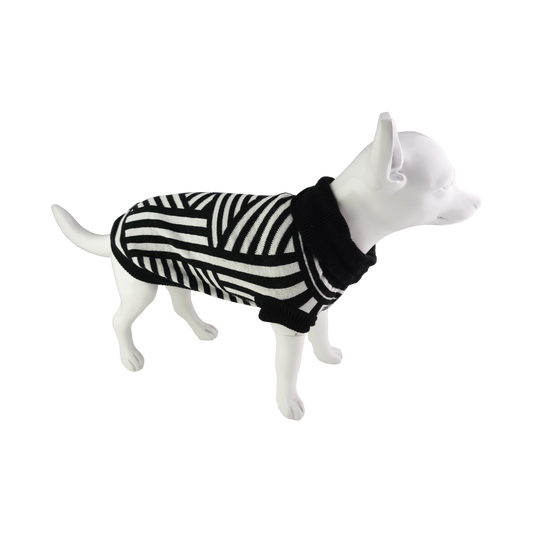 Dan & Sam Dog Jumper with Leg Straps – Abstract