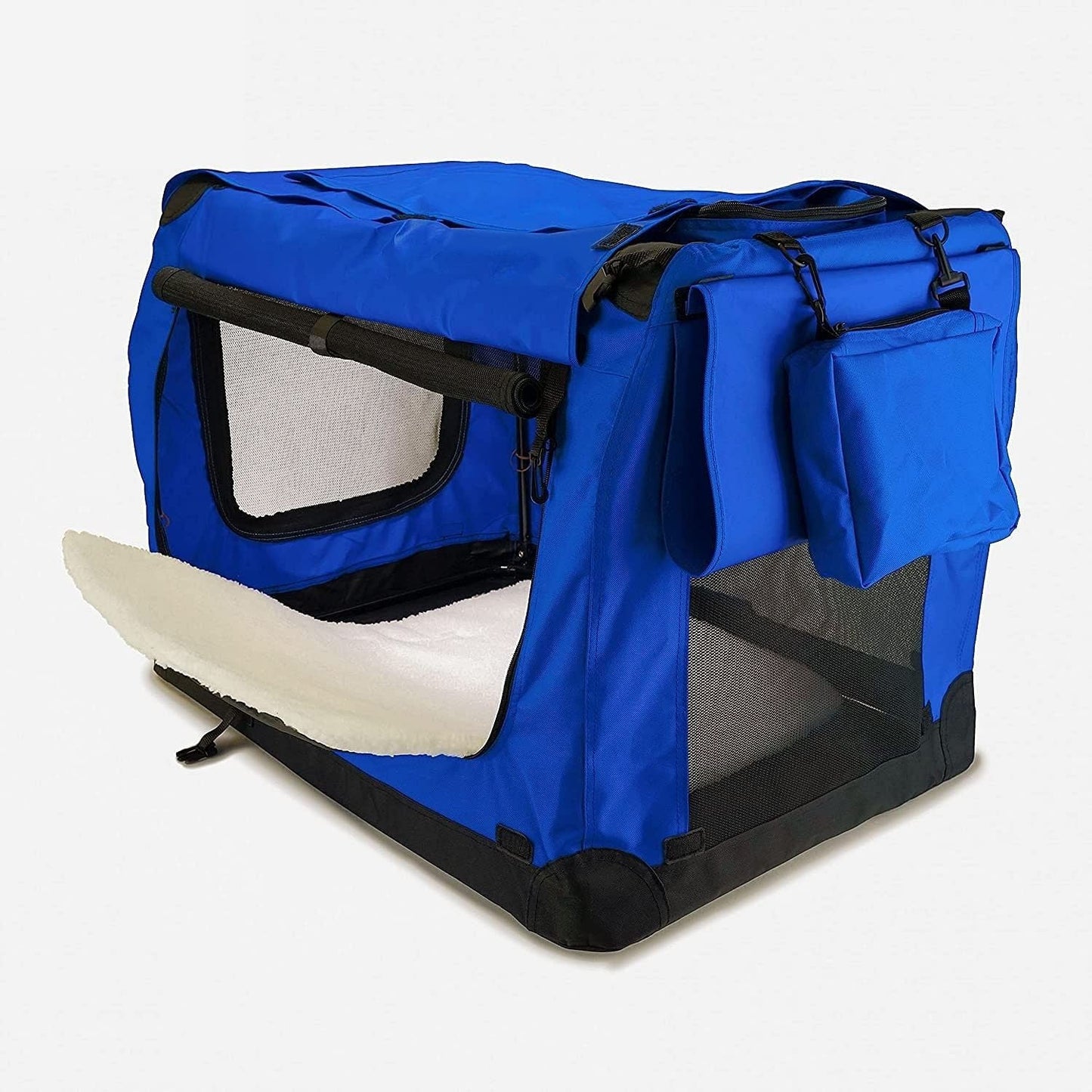 FLOOFI Portable Pet Carrier-Model 1 M Size (Blue)