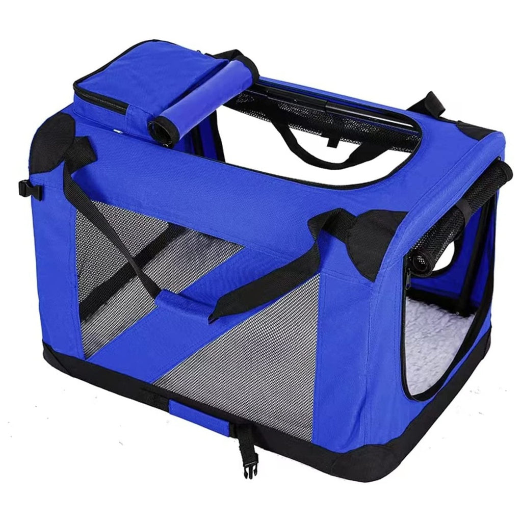 FLOOFI Portable Pet Carrier-Model 1 M Size (Blue)