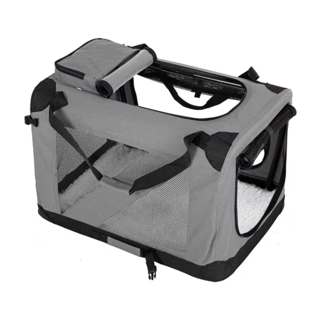 FLOOFI Portable Pet Carrier-Model 1 XL Size (Grey)