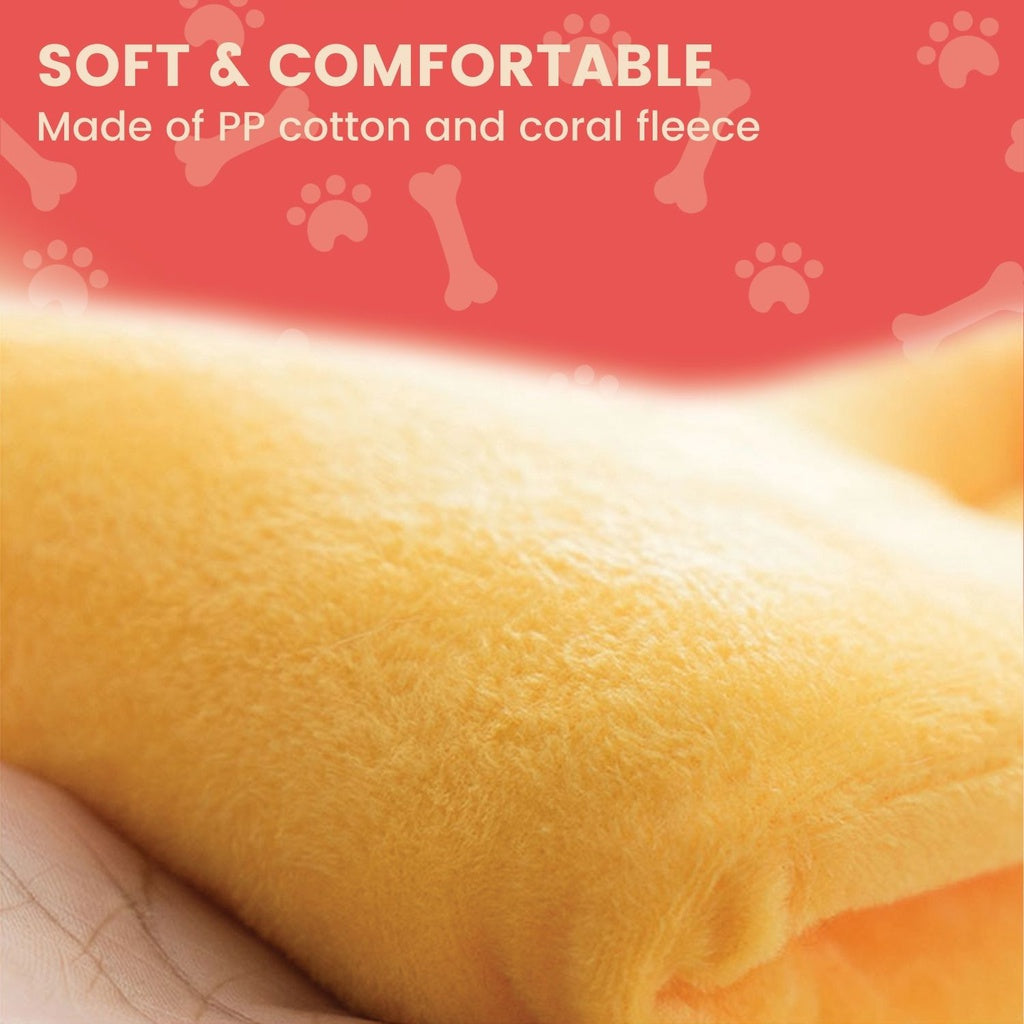 Floofi Banana Cat Bed Yellow - XL