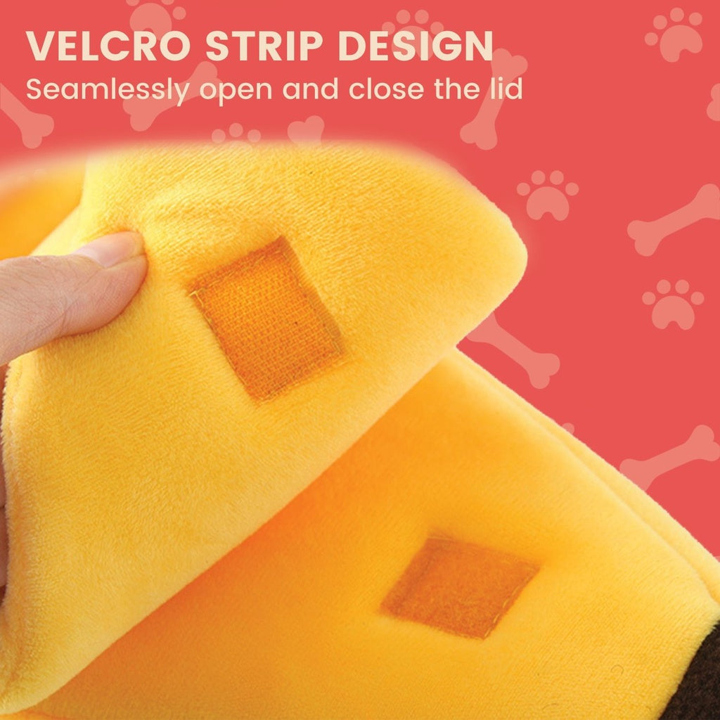 Floofi Banana Cat Bed Yellow - XL