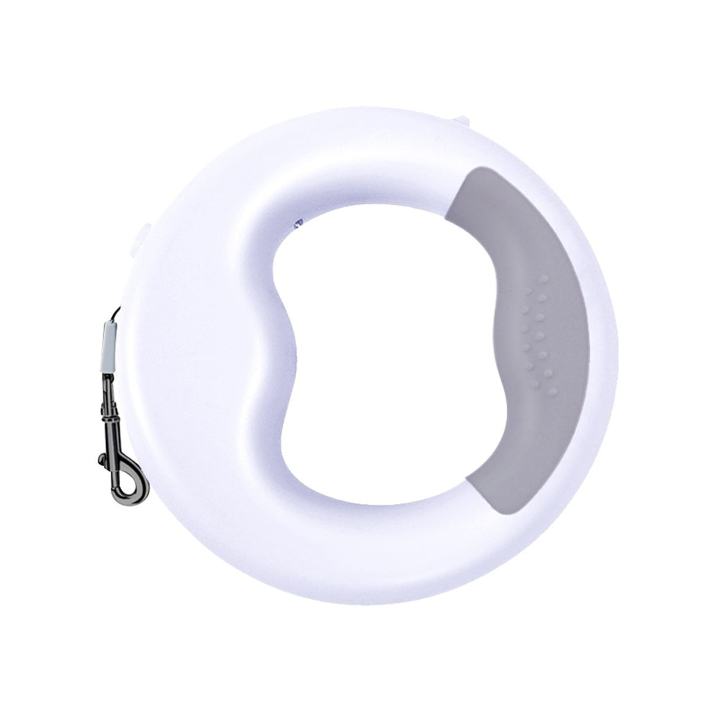 Floofi Dog Leash with USB and LED White