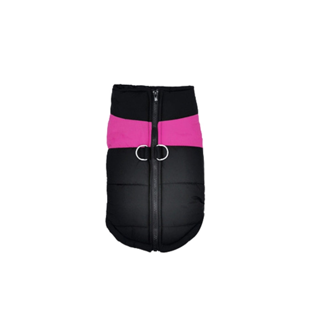 Floofi Dog Winter Vest Pink - S