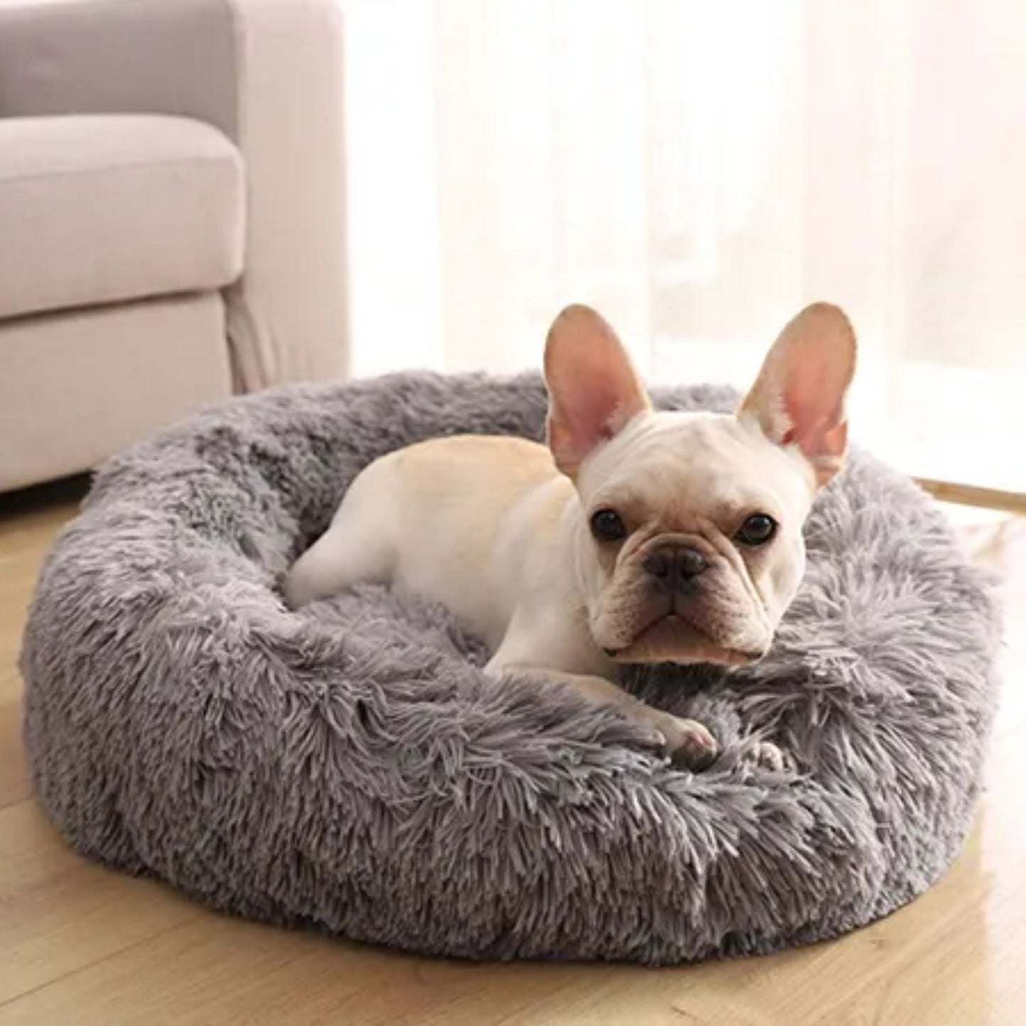 Floofi Pet Bed 80cm (Light Grey)