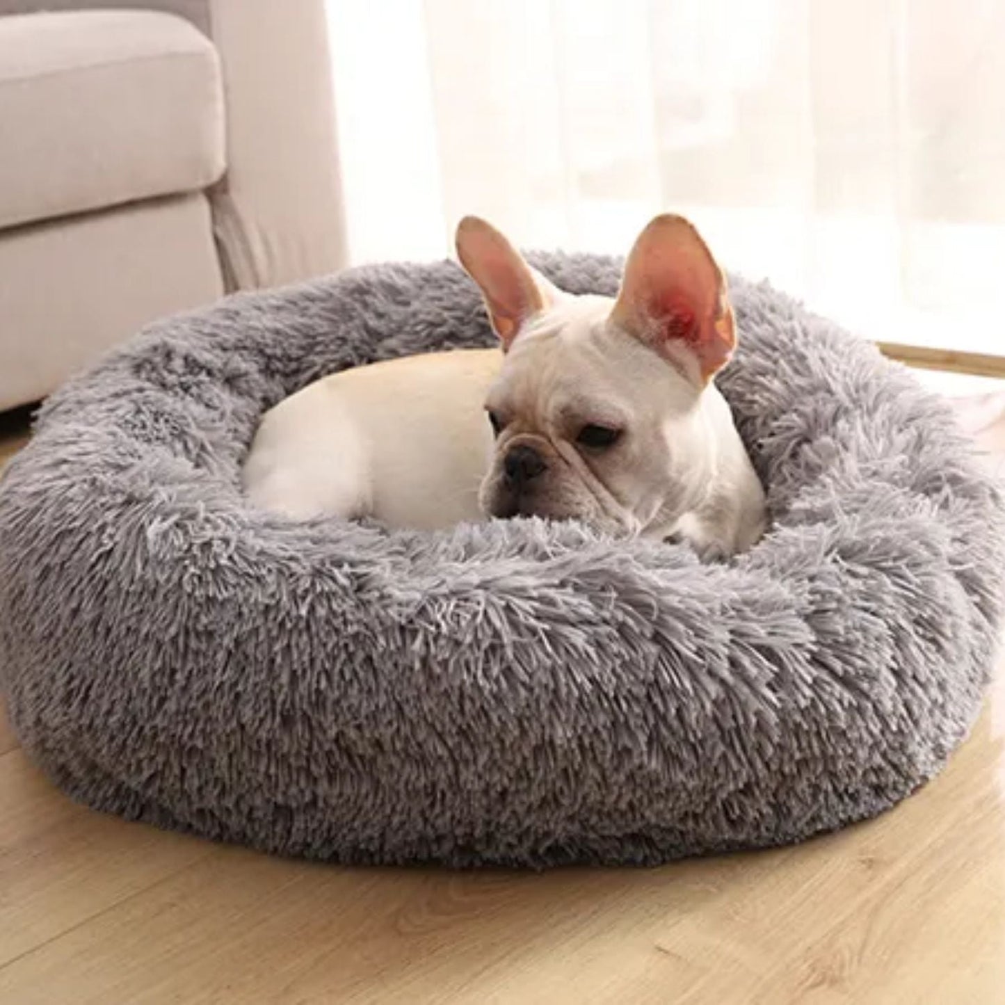 Floofi Pet Bed 80cm (Light Grey)