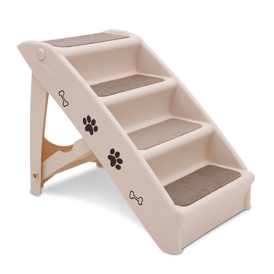 Furtastic 50cm Foldable Step Ladder Stairs - White