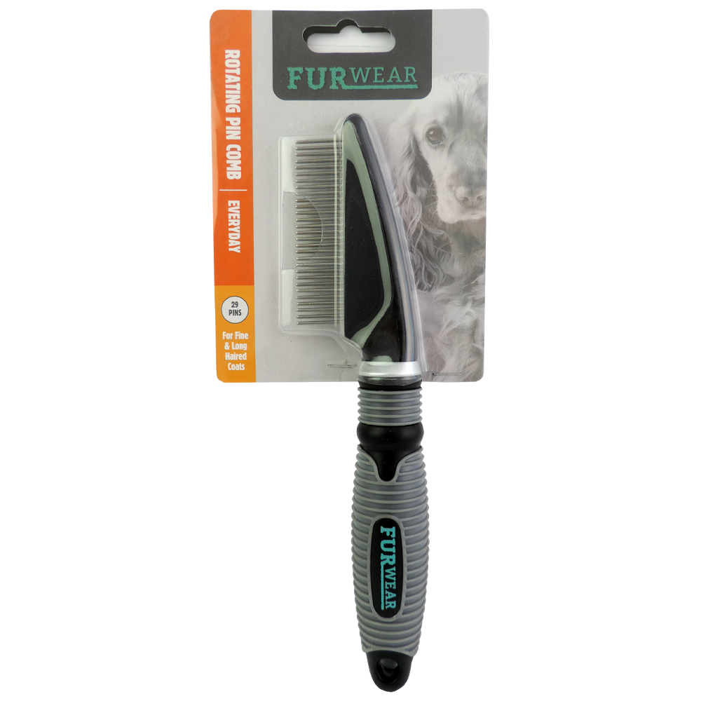 Furwear Everyday Rotating Pin Comb – 29 Pins