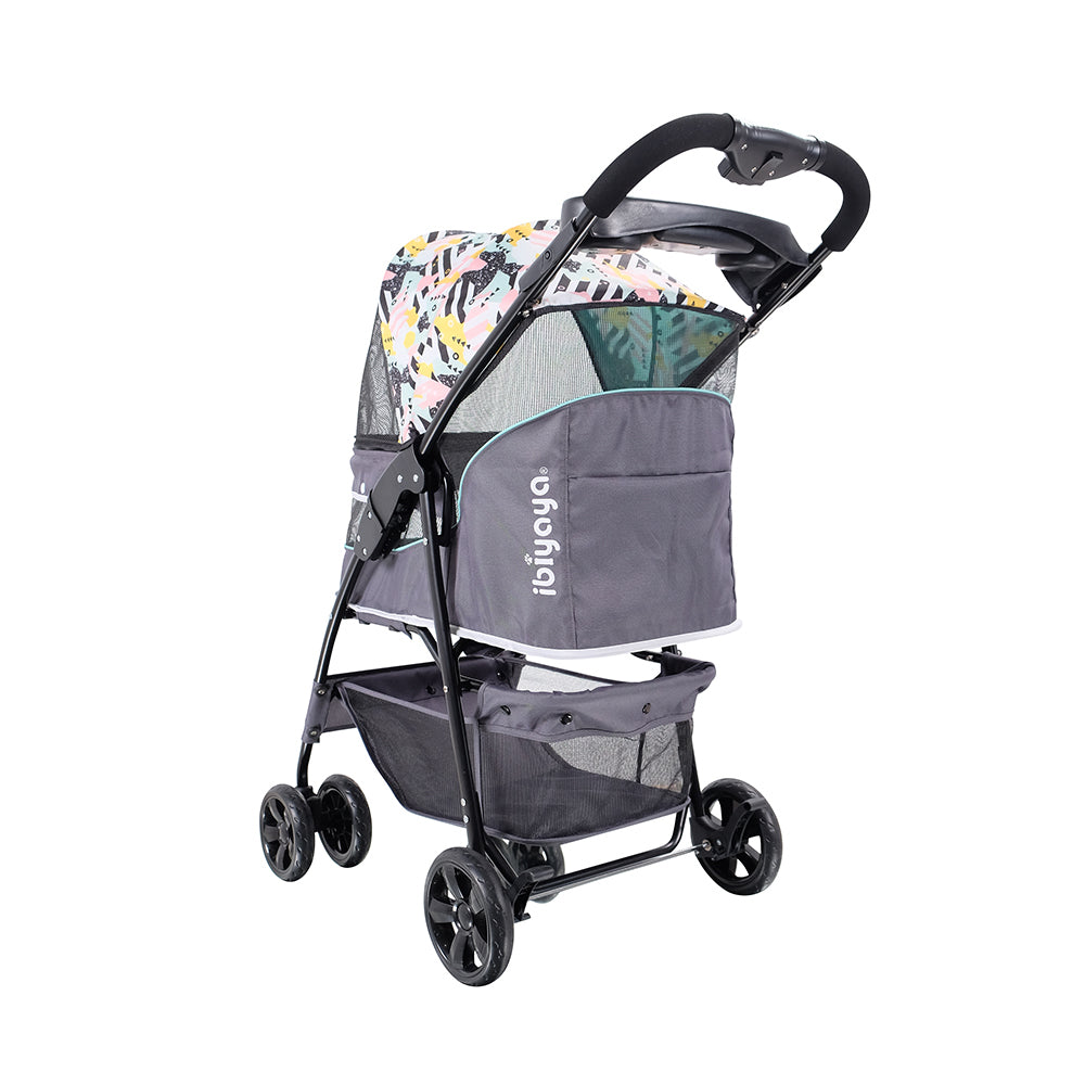 Ibiyaya Cloud 9 Pet Stroller (Up to 20kg) - Mint Green