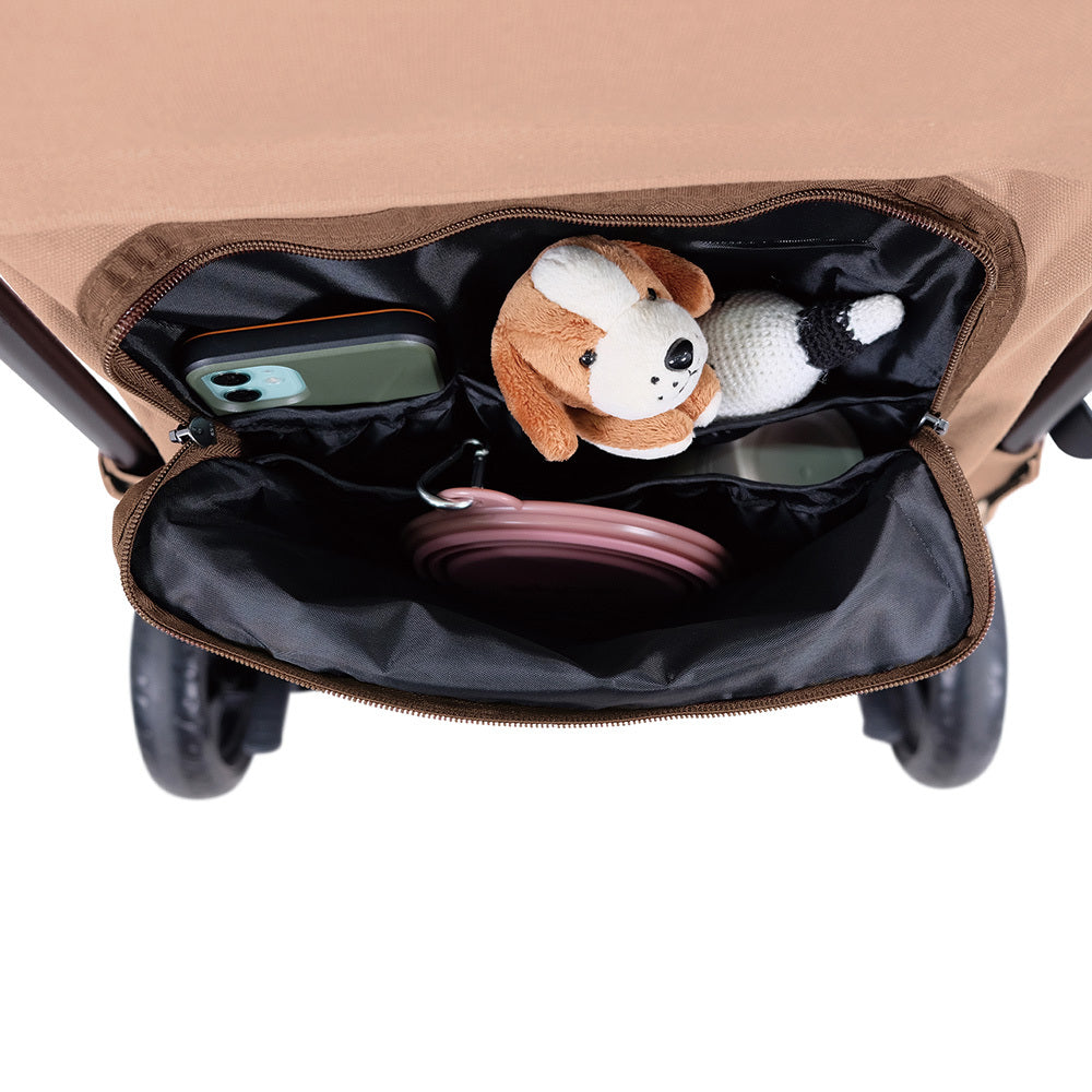 Ibiyaya Gentle Giant Dual Entry Pet Wagon (Up to 25kg) - Peach
