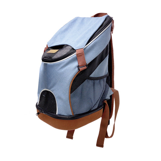Ibiyaya New Denim Fun Lightweight Pet Backpack (Up to 6Kg)