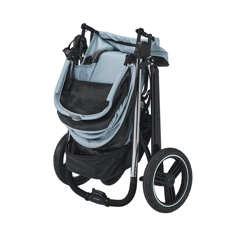 Ibiyaya The Beast Pet Jogging Stroller (Up to 25Kg) - Flash Grey