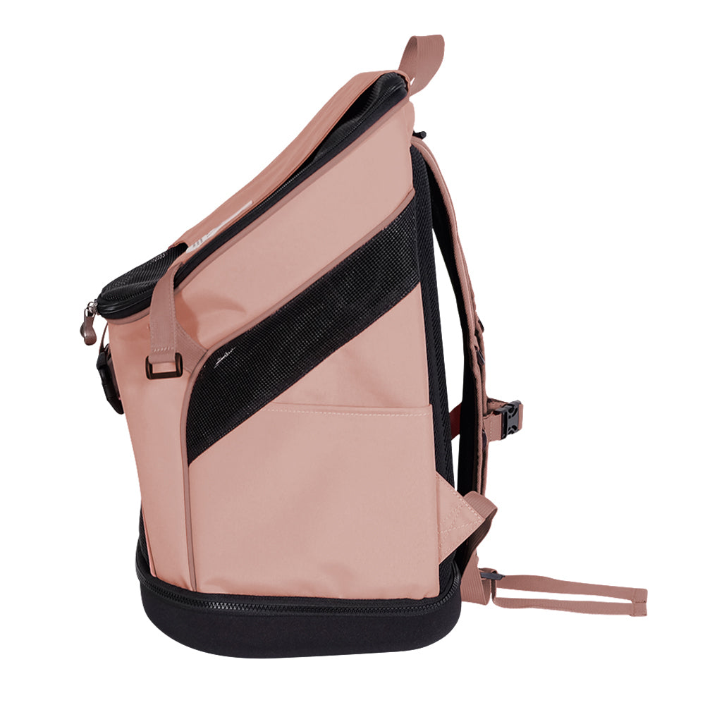 Ibiyaya Ultralight Pro Backpack Pet Carrier (Up to 8Kg) - Coral Pink