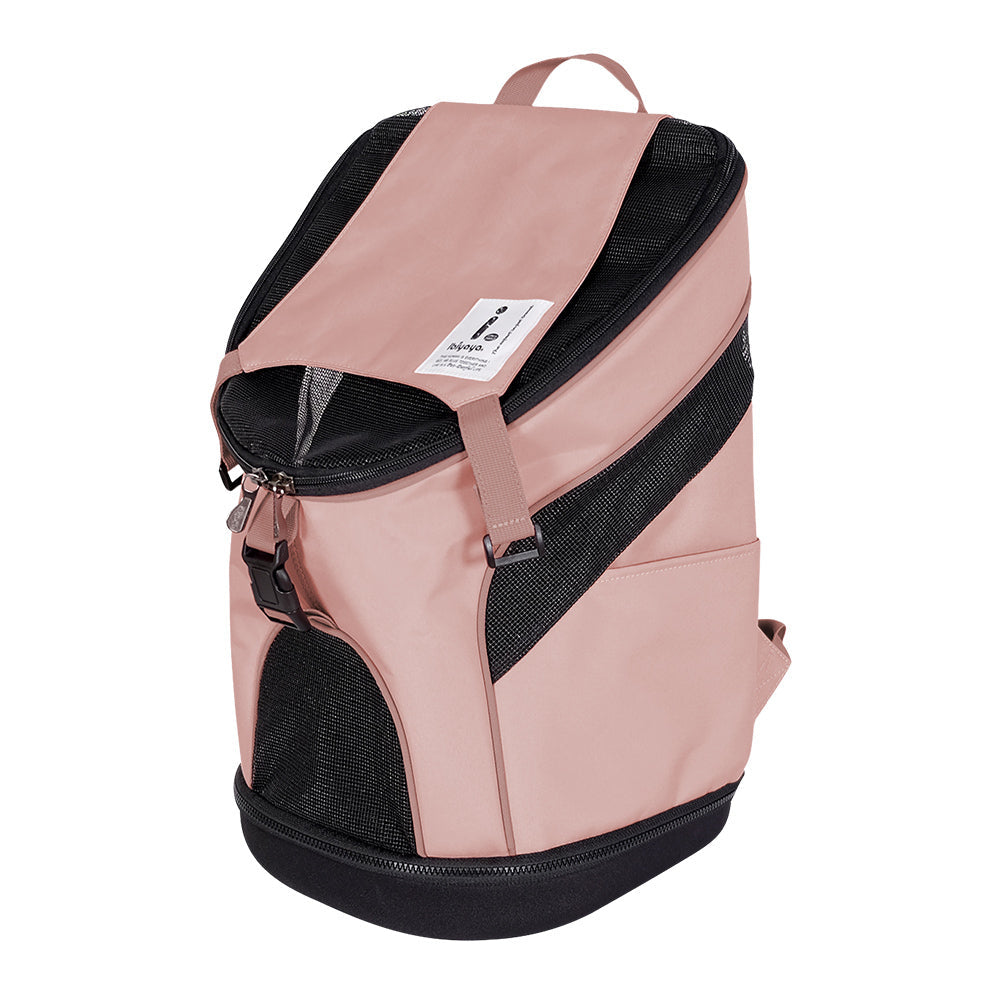 Ibiyaya Ultralight Pro Backpack Pet Carrier (Up to 8Kg) - Coral Pink