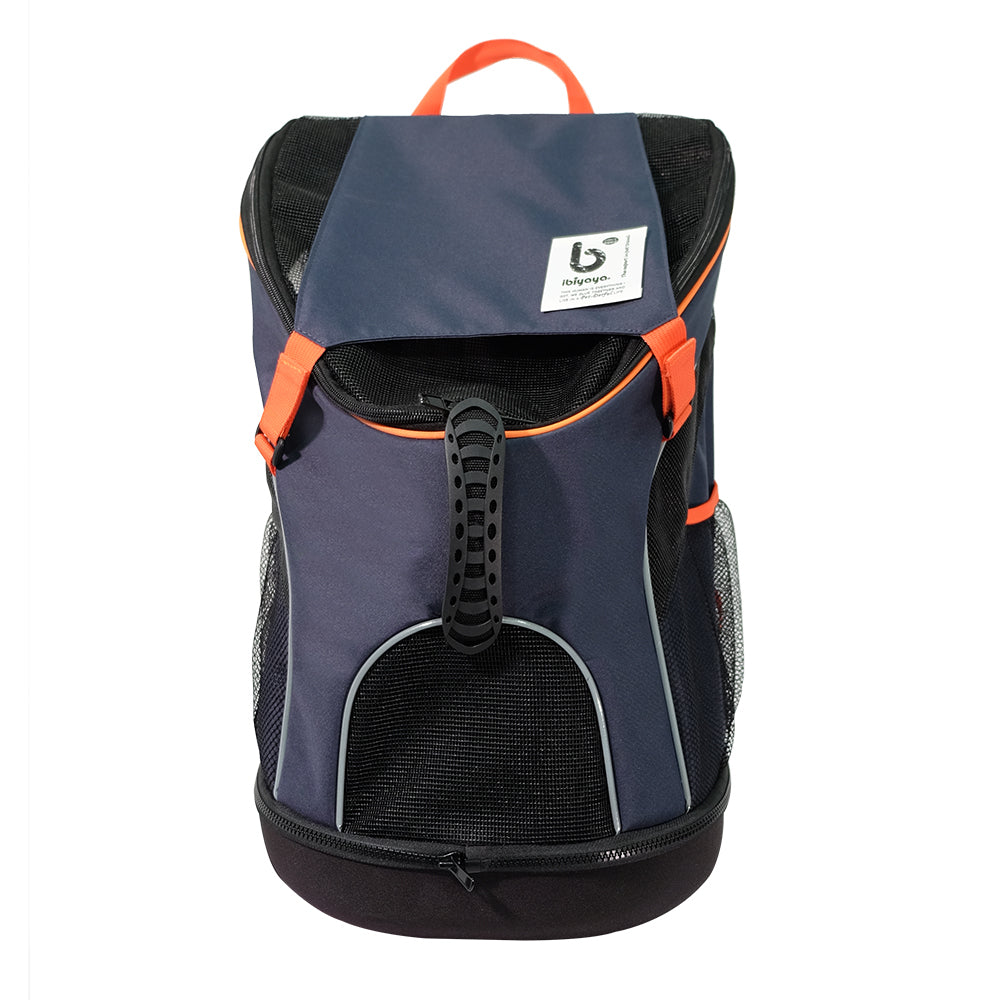 Ibiyaya Ultralight Pro Backpack Pet Carrier (Up to 8Kg) - Navy Blue
