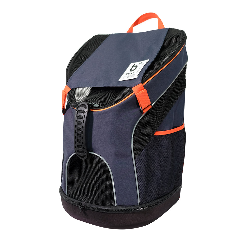 Ibiyaya Ultralight Pro Backpack Pet Carrier (Up to 8Kg) - Navy Blue