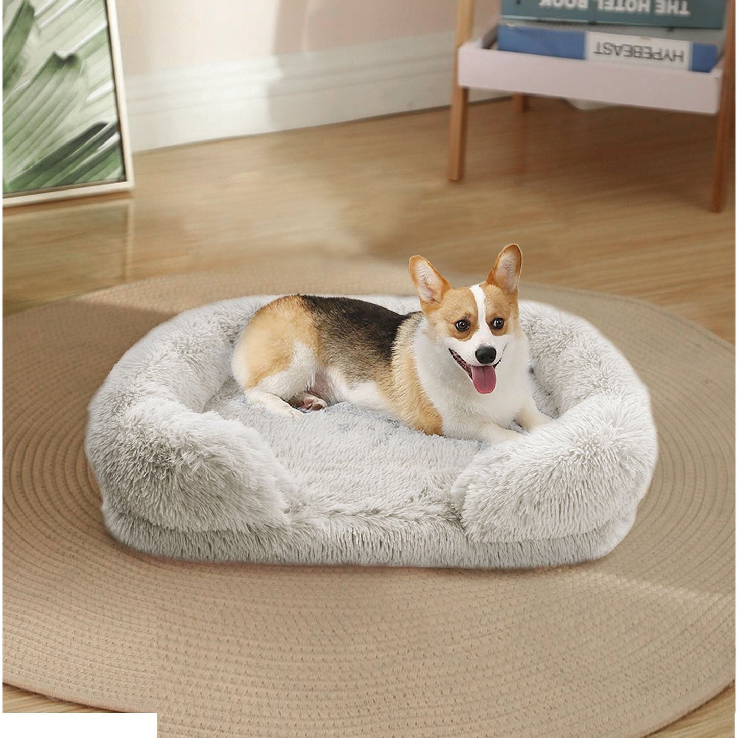Memory Foam Warm Soft Plush Calming Bed XL