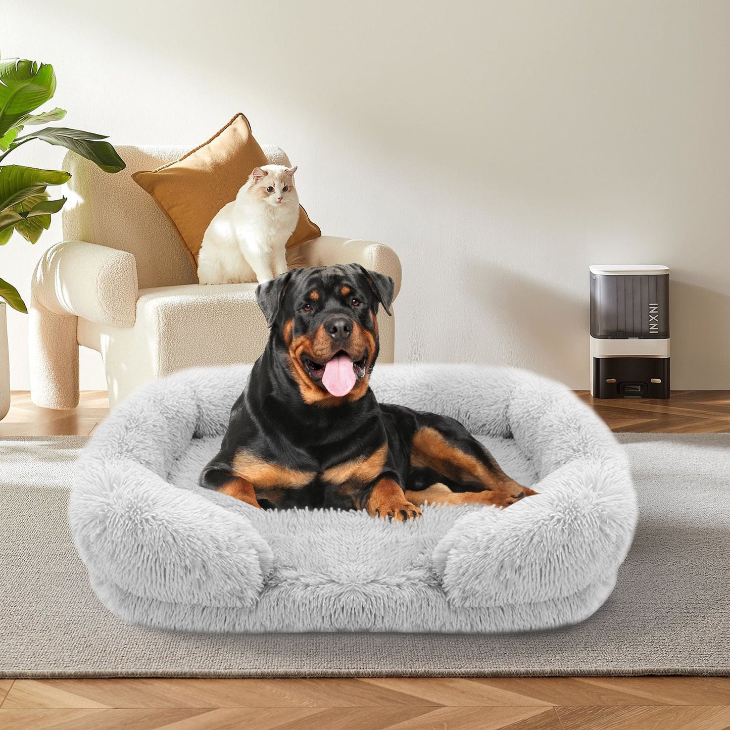 Memory Foam Warm Soft Plush Calming Bed XL