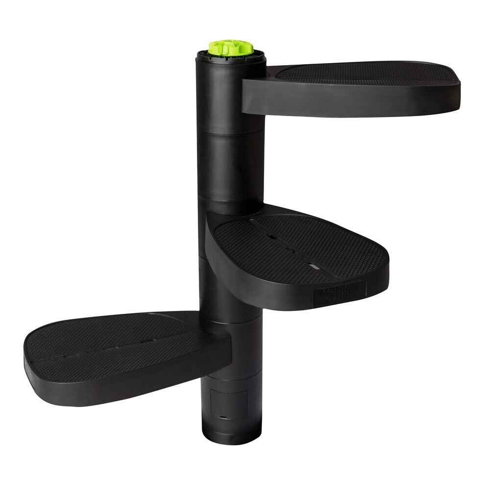 Monkee Tree - The Scalable Cat Climbing Ladder 18 Trunk Starter Pack - Black