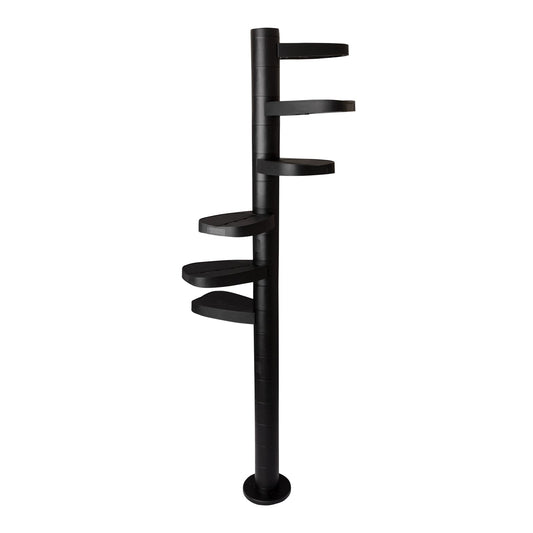Monkee Tree - The Scalable Cat Climbing Ladder 18 Trunk Starter Pack - Black