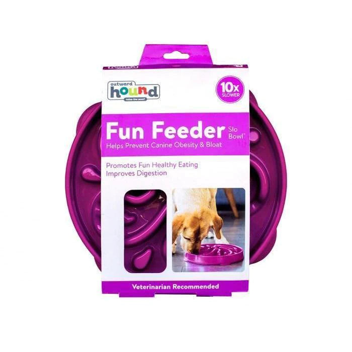 Outward Hound Fun Feeder Slo Bowl – Regular