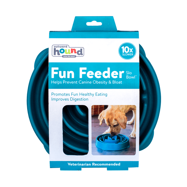 Outward Hound Fun Feeder Slo Bowl – Regular