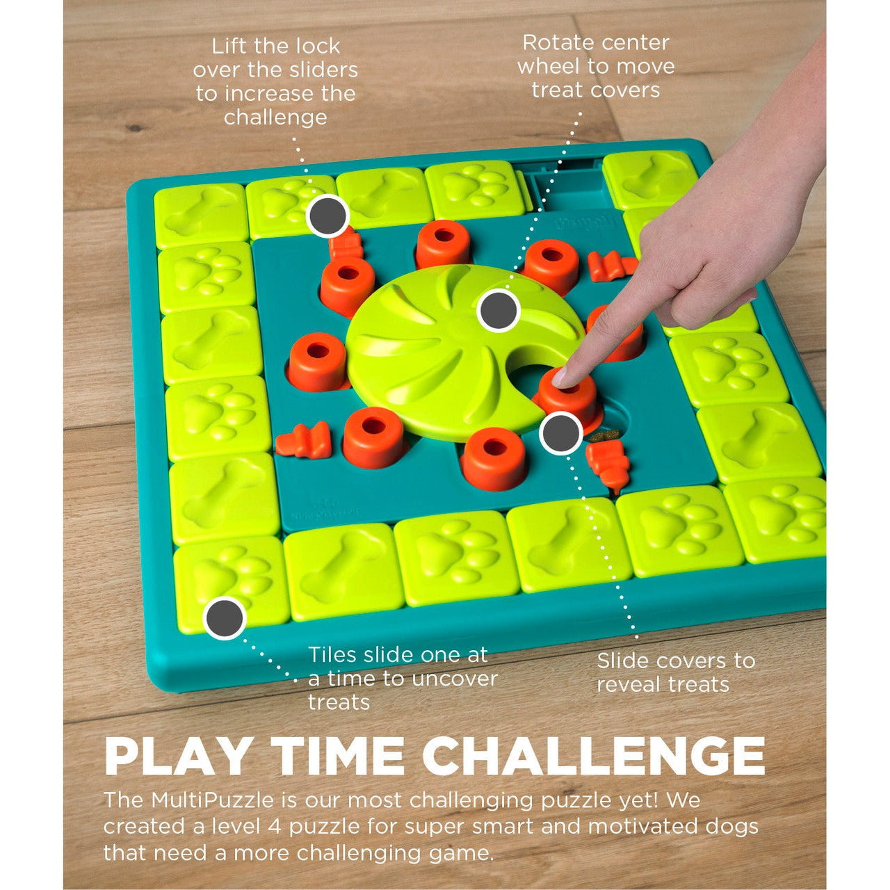 Outward Hound Nina Ottosson Dog MultiPuzzle - Level 4