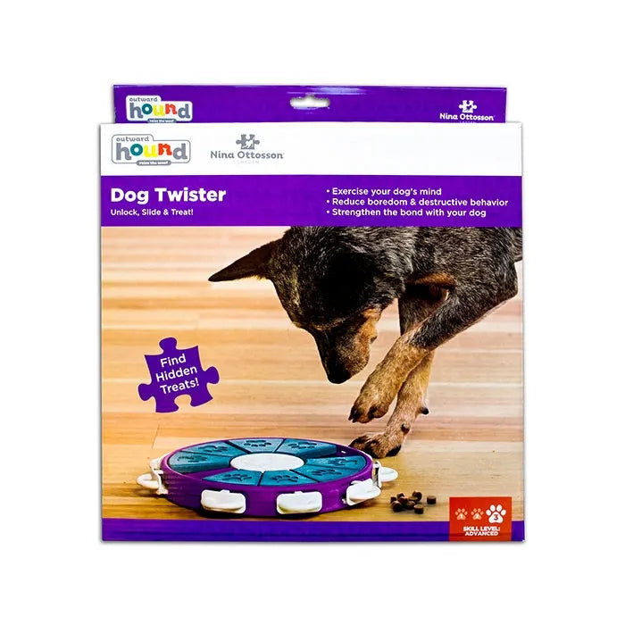 Outward Hound Nina Ottosson Dog Twister Puzzle - Level 3