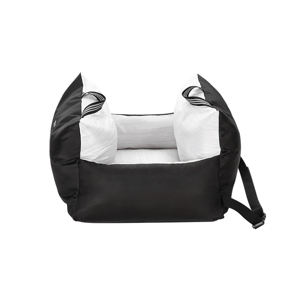 i.Pet Dog Waterproof Car Seat Booster Black & Grey