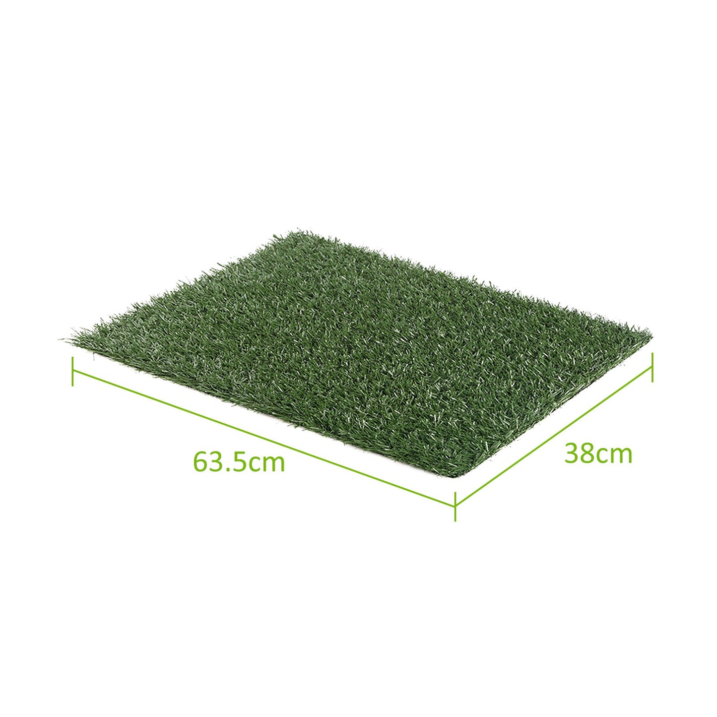 Paw Mate 2 Grass Mat for Pet Potty Tray Toilet 63.5cm x 38cm