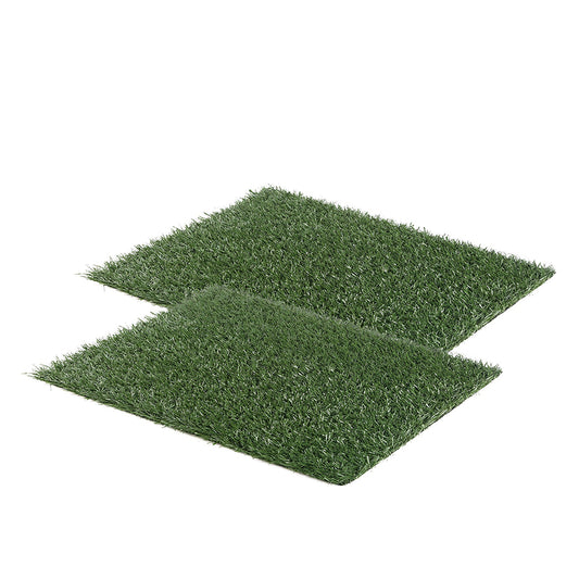 Paw Mate 2 Grass Mats for Pet Potty Tray Toilet 58.5cm x 46cm