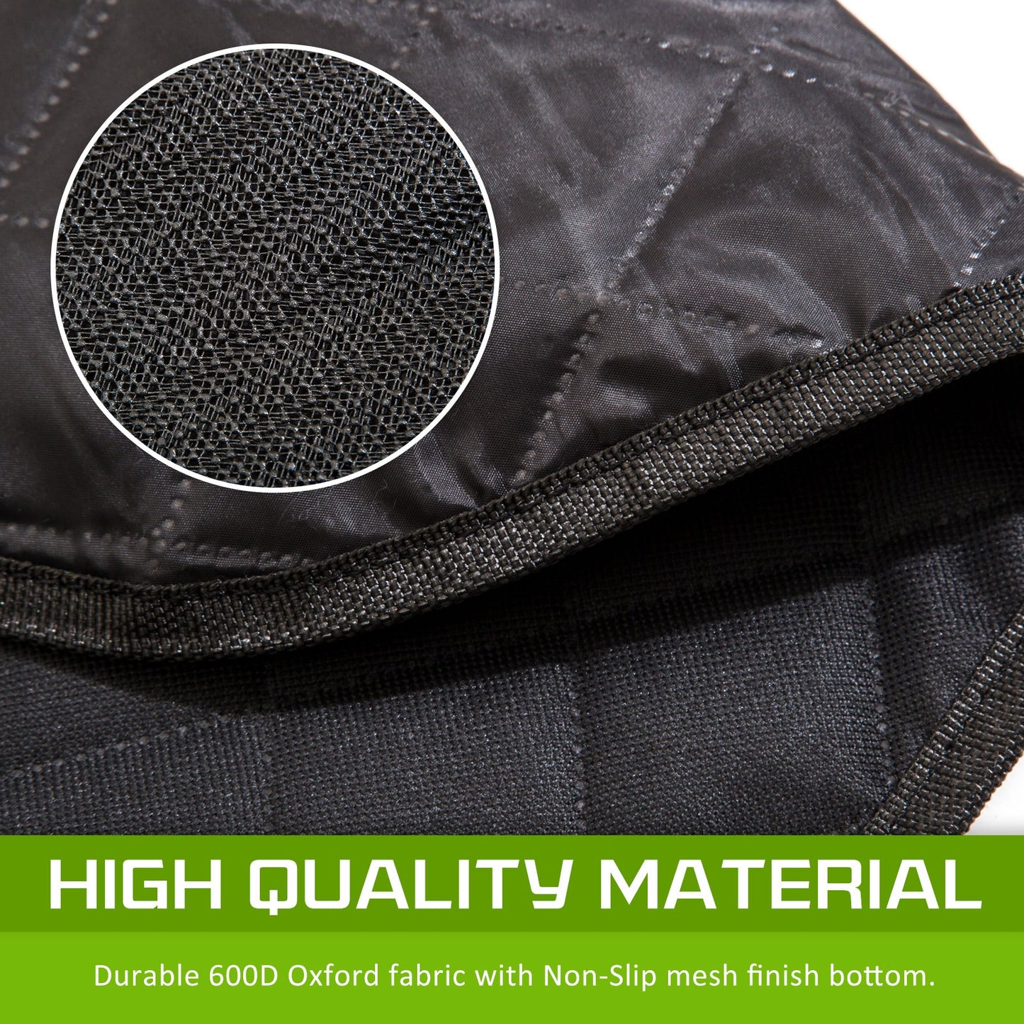Paw Mate Back Seat or Boot Waterproof Cover Black XXL