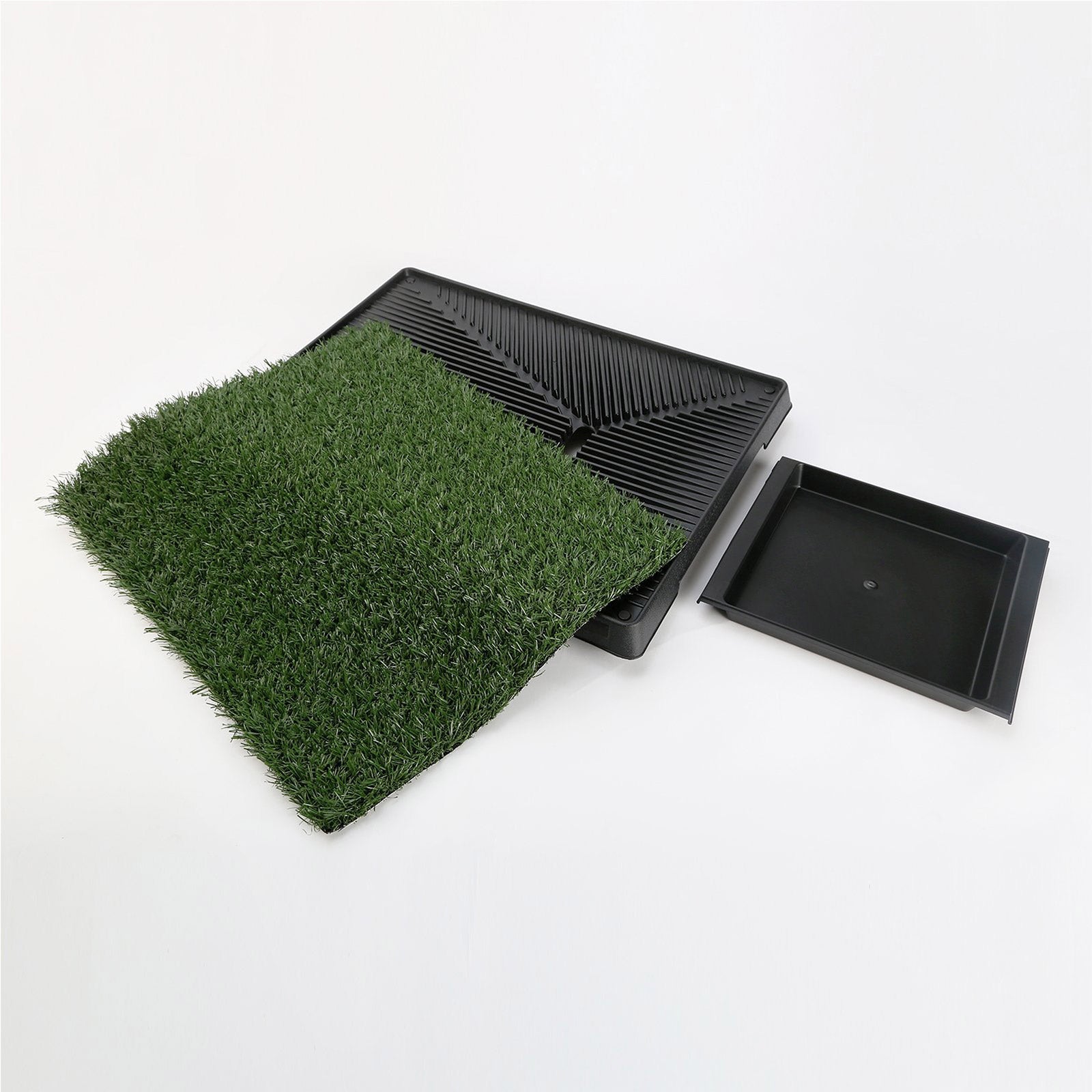 Paw Mate Pet Potty Tray Toilet 63cm x 50cm + 1 Grass Mat