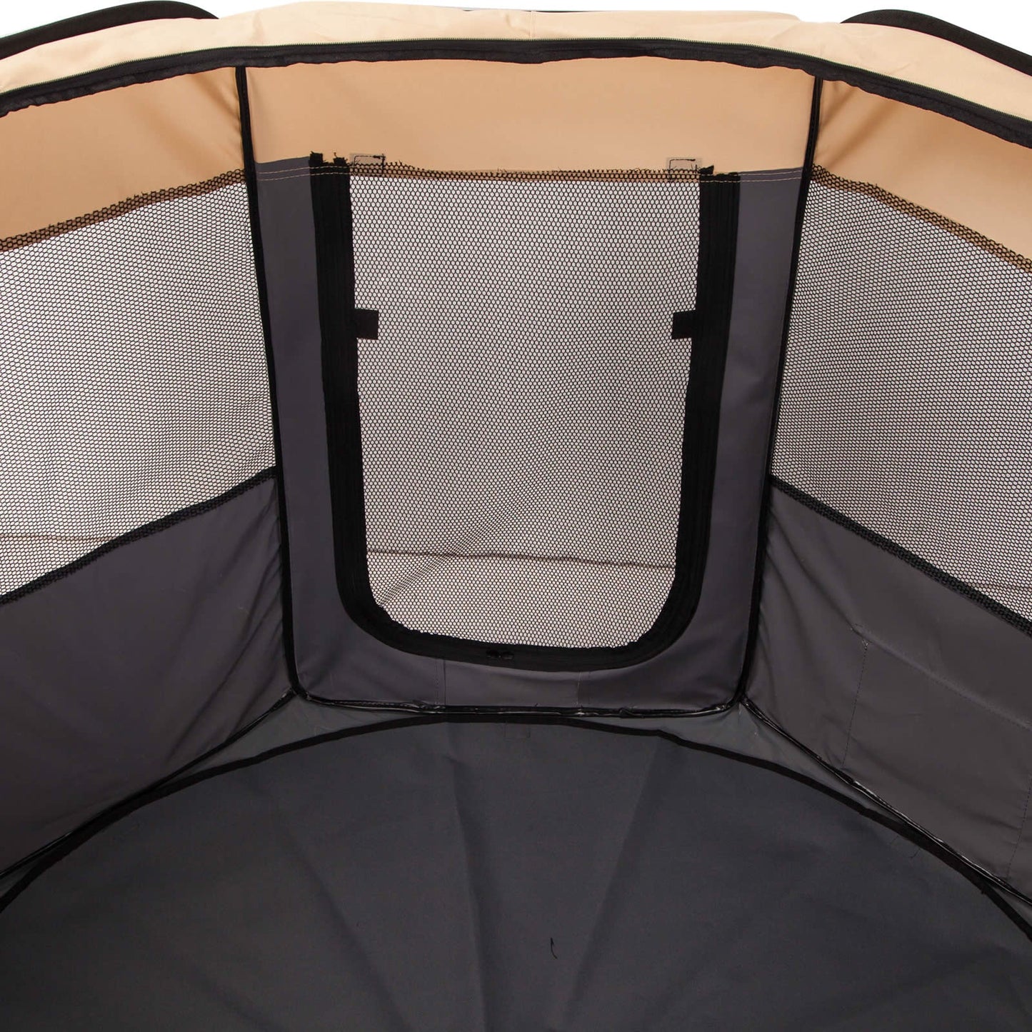 Paw Mate Portable Soft Pet Playpen Grey XL