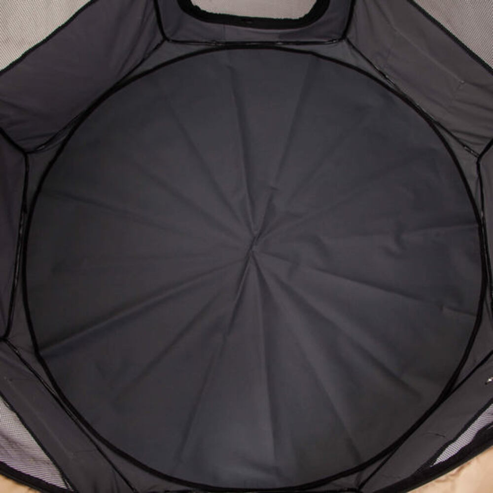 Paw Mate Portable Soft Pet Playpen Grey XL