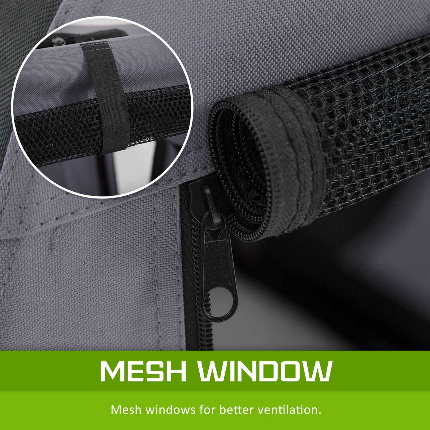 Paw Mate Soft Pet Carrier Grey L