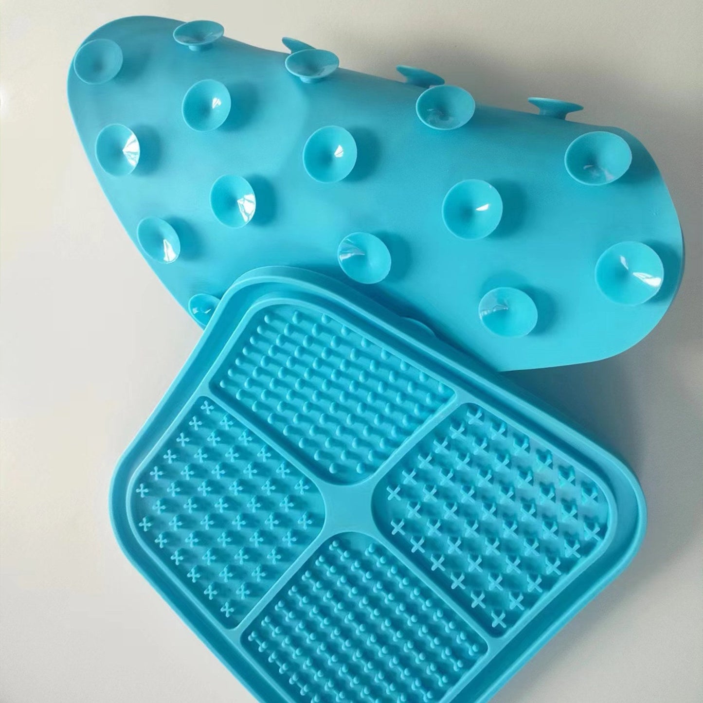 Pawfriends 4in1 Silicone Pet Lick Mat Blue