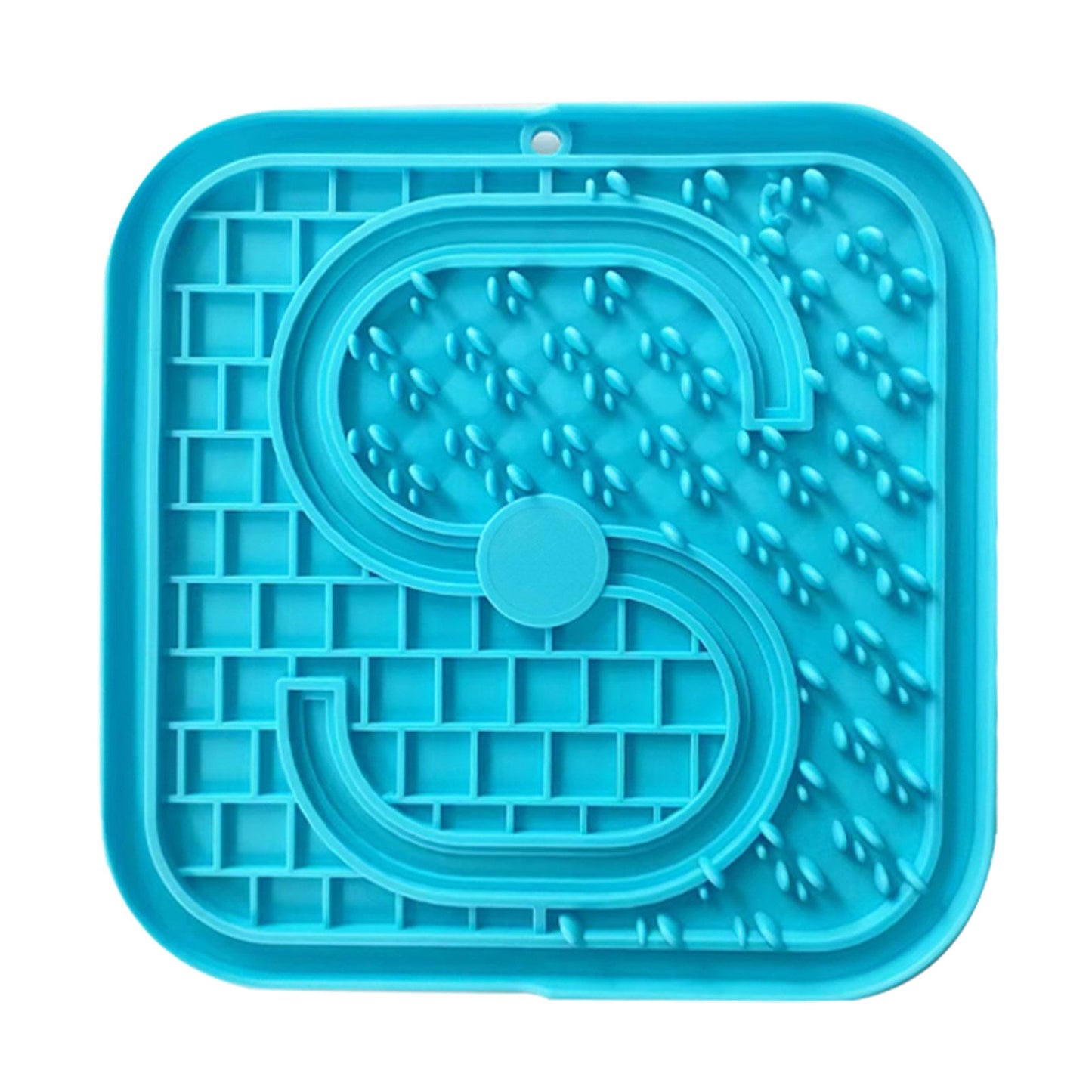 Pawfriends Asphyxia-resistant Silicone Lick Mat Blue