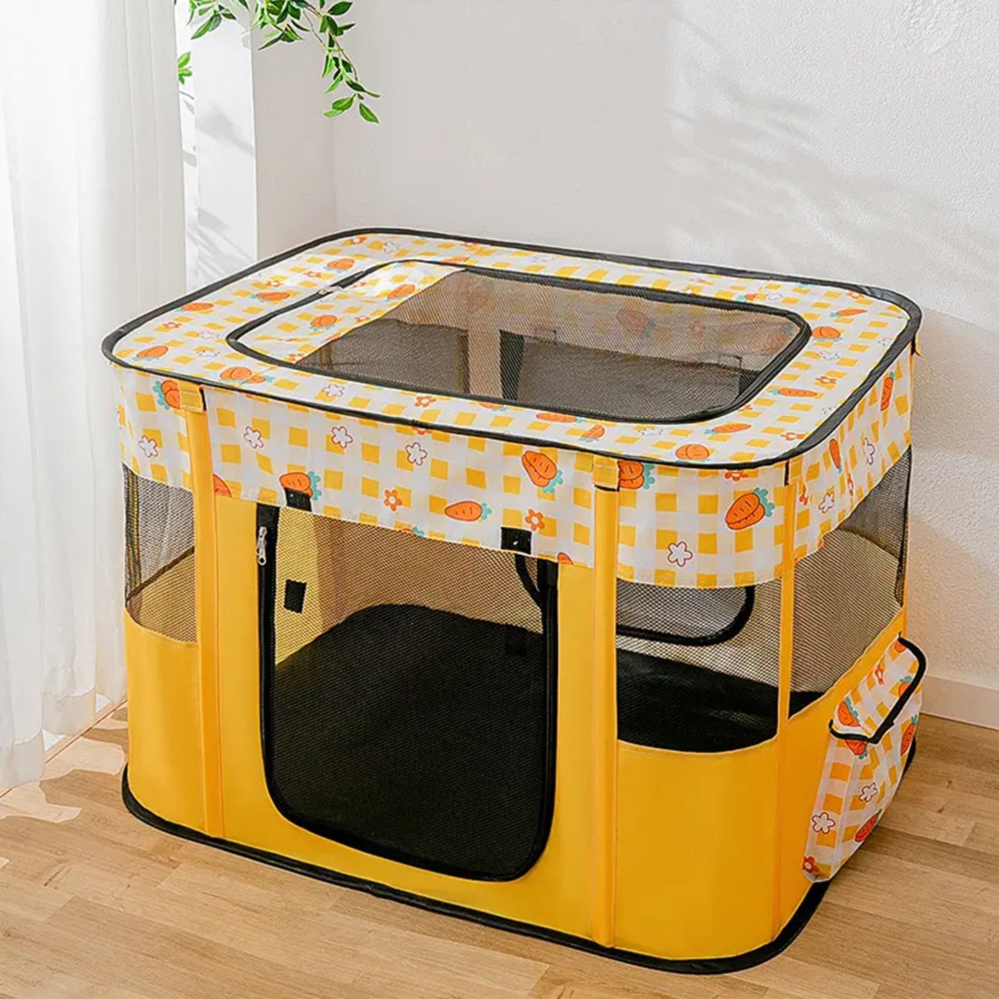 Pawfriends Delivery Room Fence Tent Yellow L